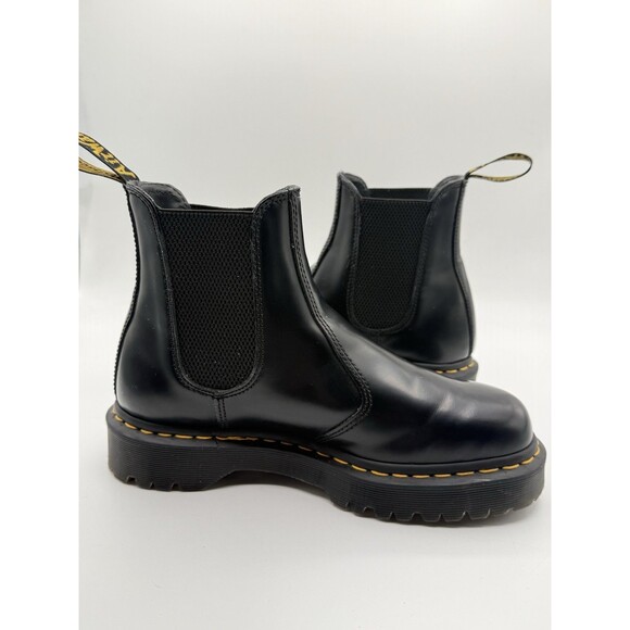 Dr Martens 2976 BEX SZ 8 Men\'s Leather Chelsea Boots Women’s SZ 9 BLACK EU 41 main image 4